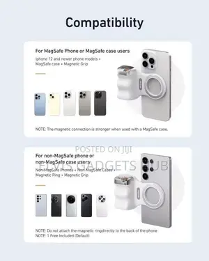 Telesin Magnetic Phone Camera Grip for iPhone/Android Fun Shot