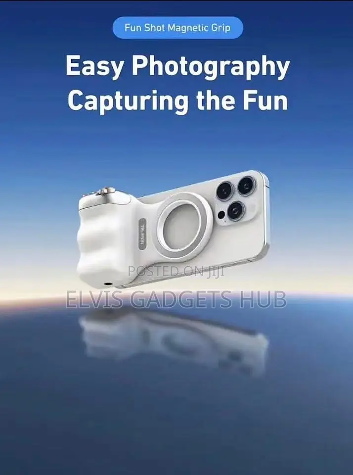 Telesin Magnetic Phone Camera Grip for iPhone/Android Fun Shot