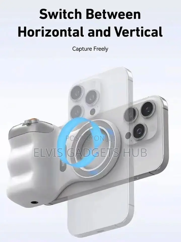 Telesin Magnetic Phone Camera Grip for iPhone/Android Fun Shot