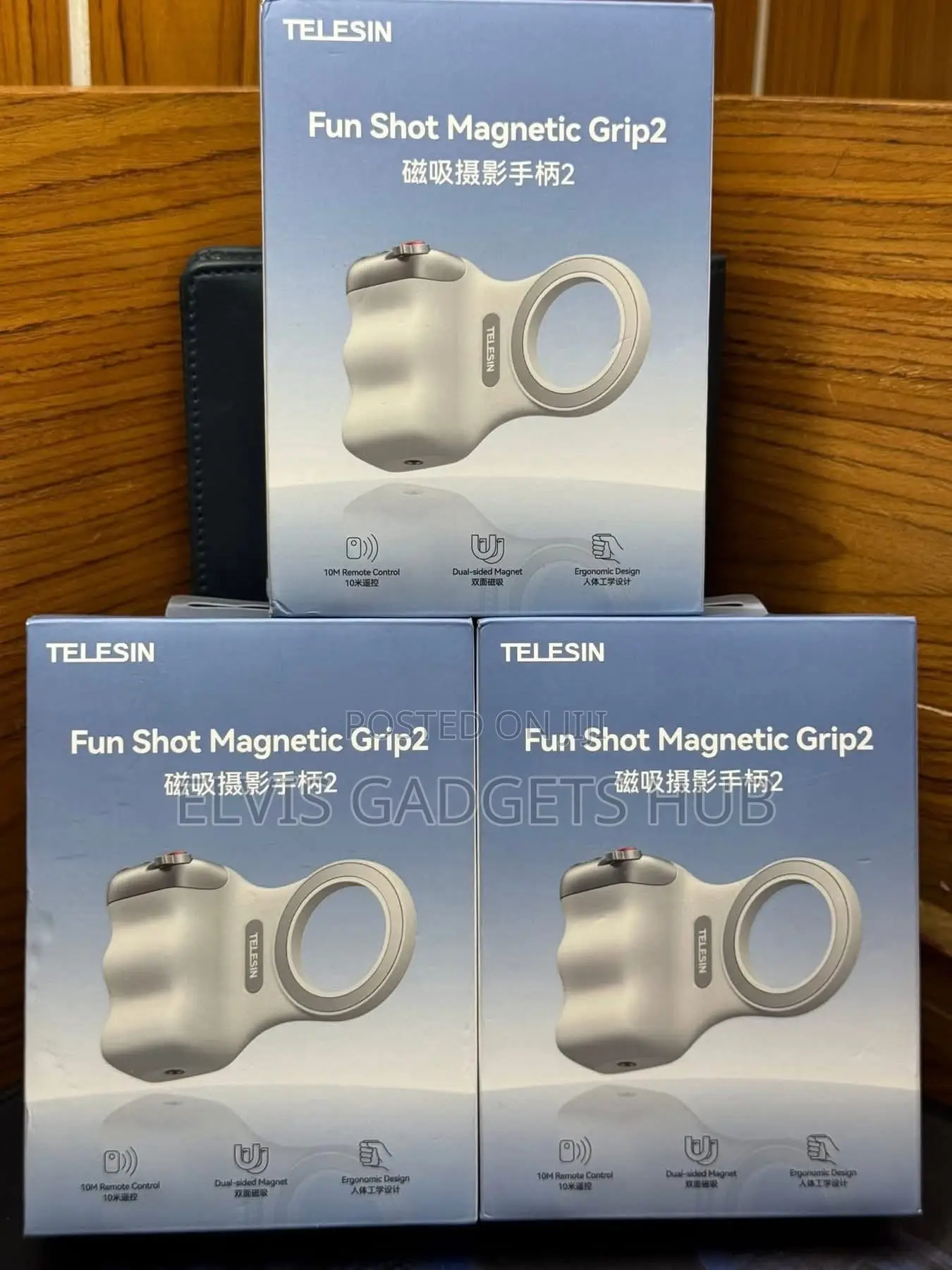 Telesin Magnetic Phone Camera Grip for iPhone/Android Fun Shot
