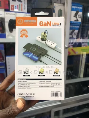 Importer Gan 120w Fast Charger