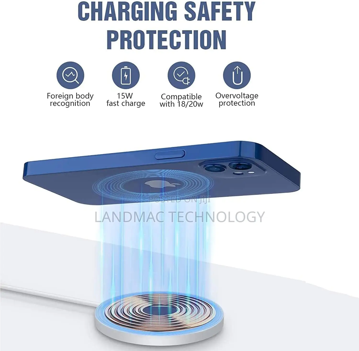 Apple Magnetic Wireless Charger, White