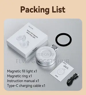 Telesin C03 Magnetic Selfie Ring Light