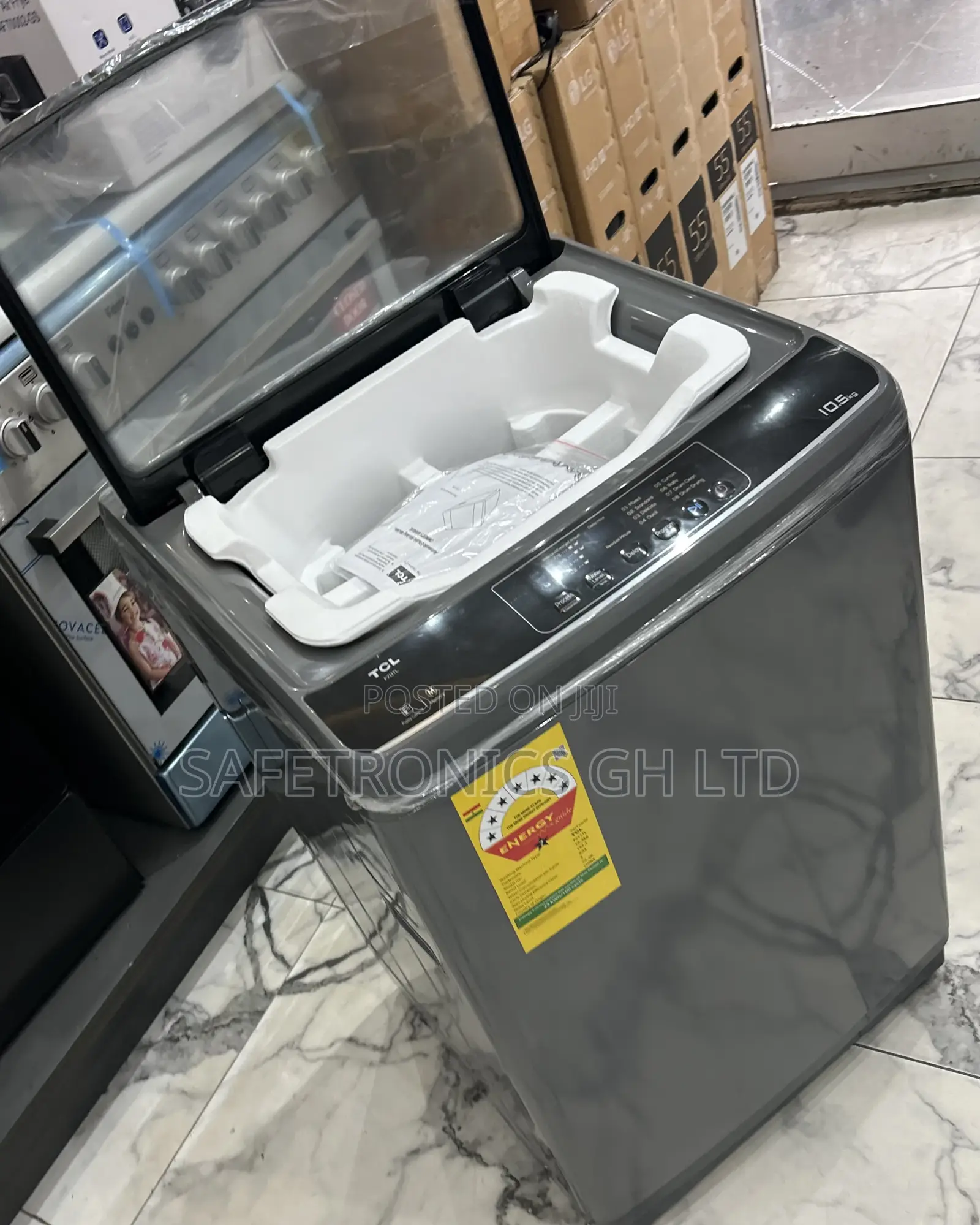 Try Out Perfect Top Load 11kg TCL Full Automatic Washer
