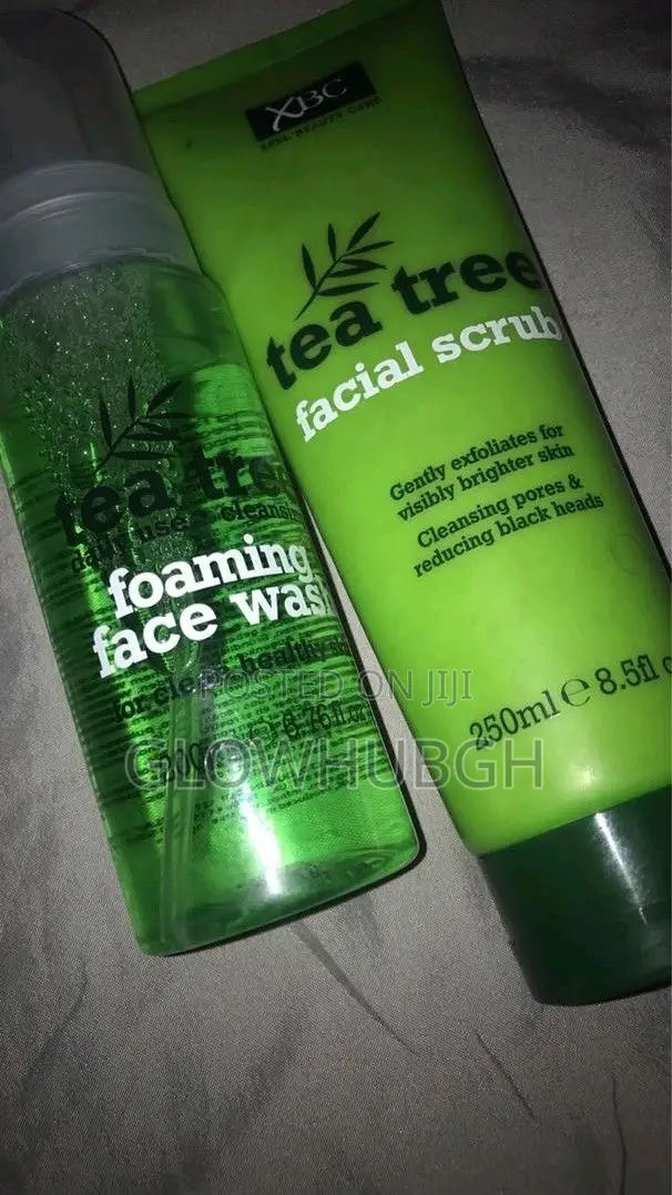 Tea Tree Foam Wash and Tea Tree Scrub