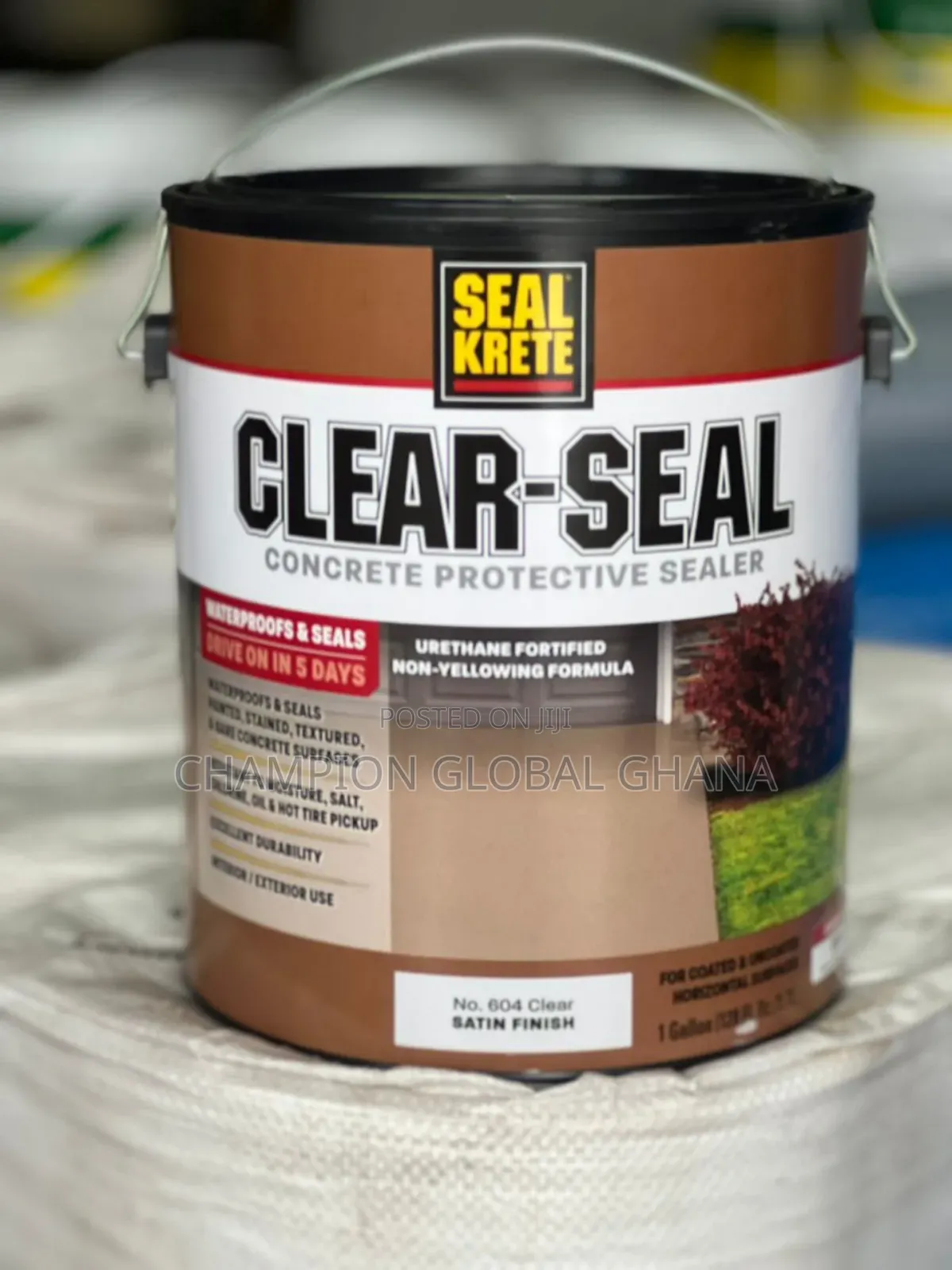 Clear Seal Concrete Protective Sealer Varnish