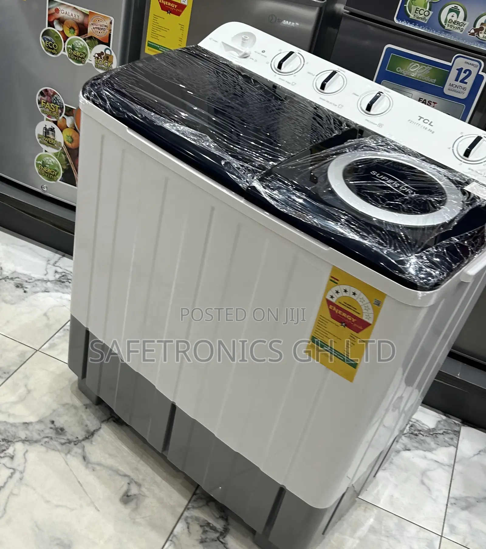 Exclusive Best Semiautomatic Topload TCL White 11kg Washer