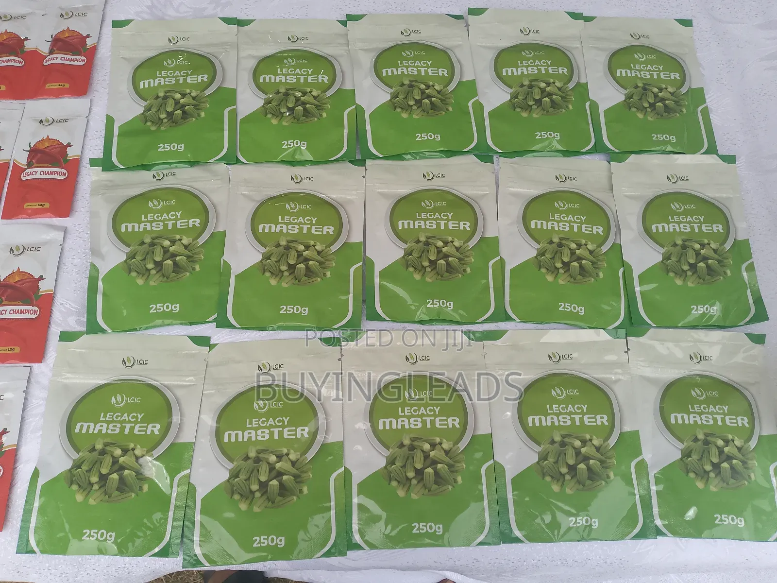 250g Improved Okra Seeds - Legacy Master