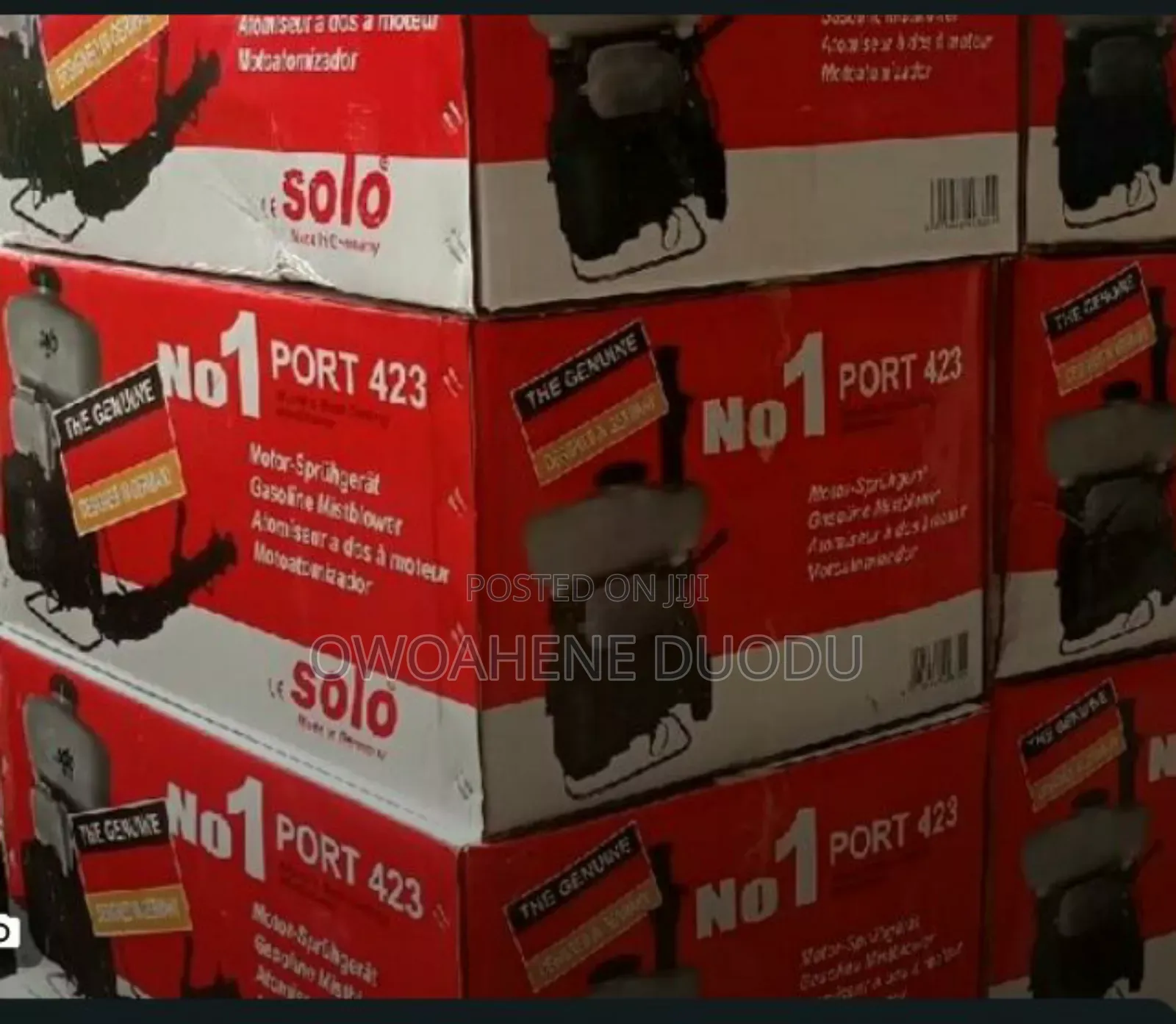 Solo Spray Machine
