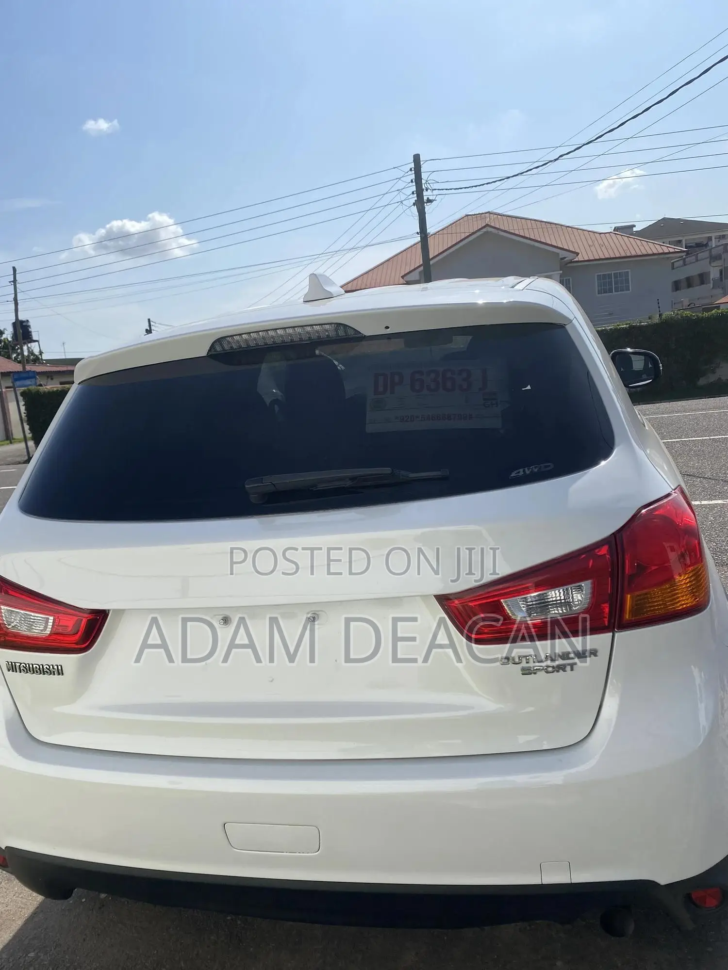 Mitsubishi Outlander 2017 White
