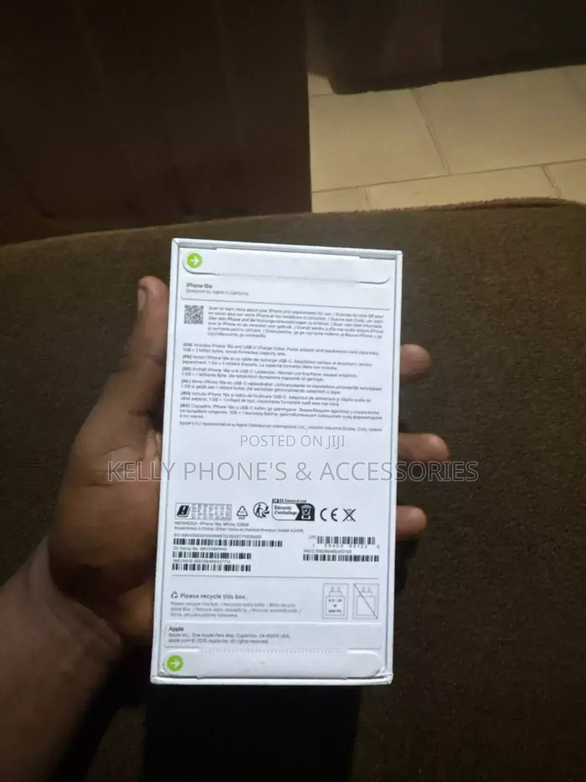 New Apple iPhone 16e 256 GB Black