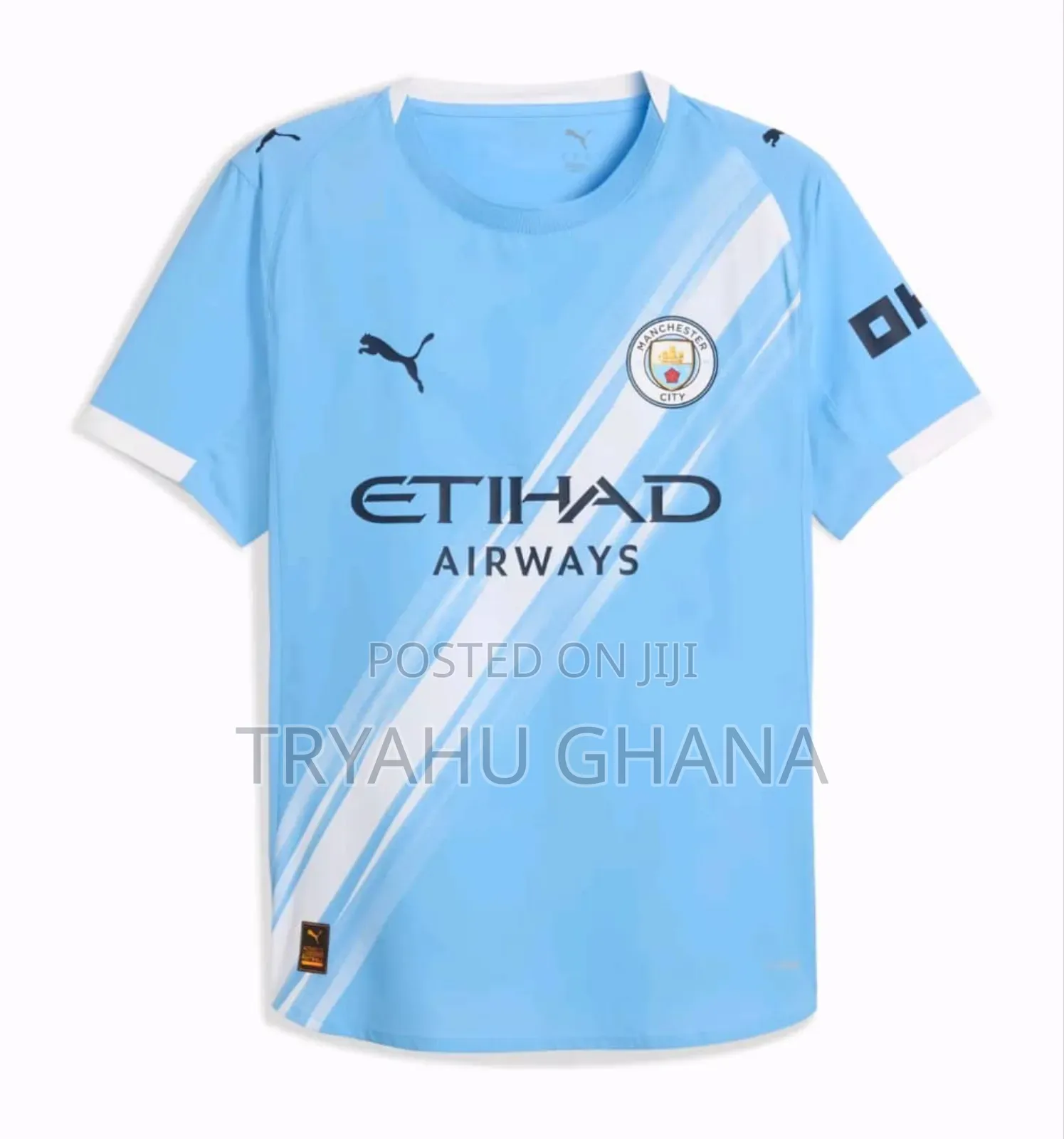 Shop Manchester City 2025/26 Home Jerseys – Only At Tryahu Ghana