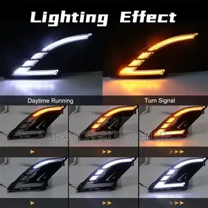 Honda Accord 24/ Led Daytime Fog Light