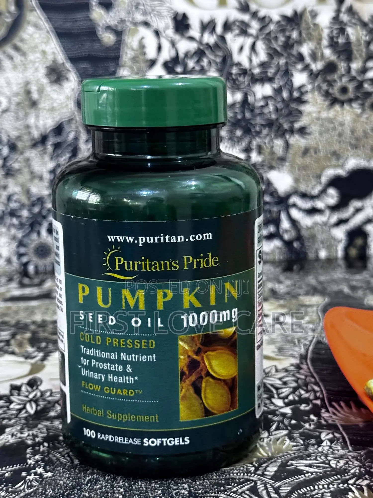 Puritan Pride Pumpkin Seeds Oil 1000mg