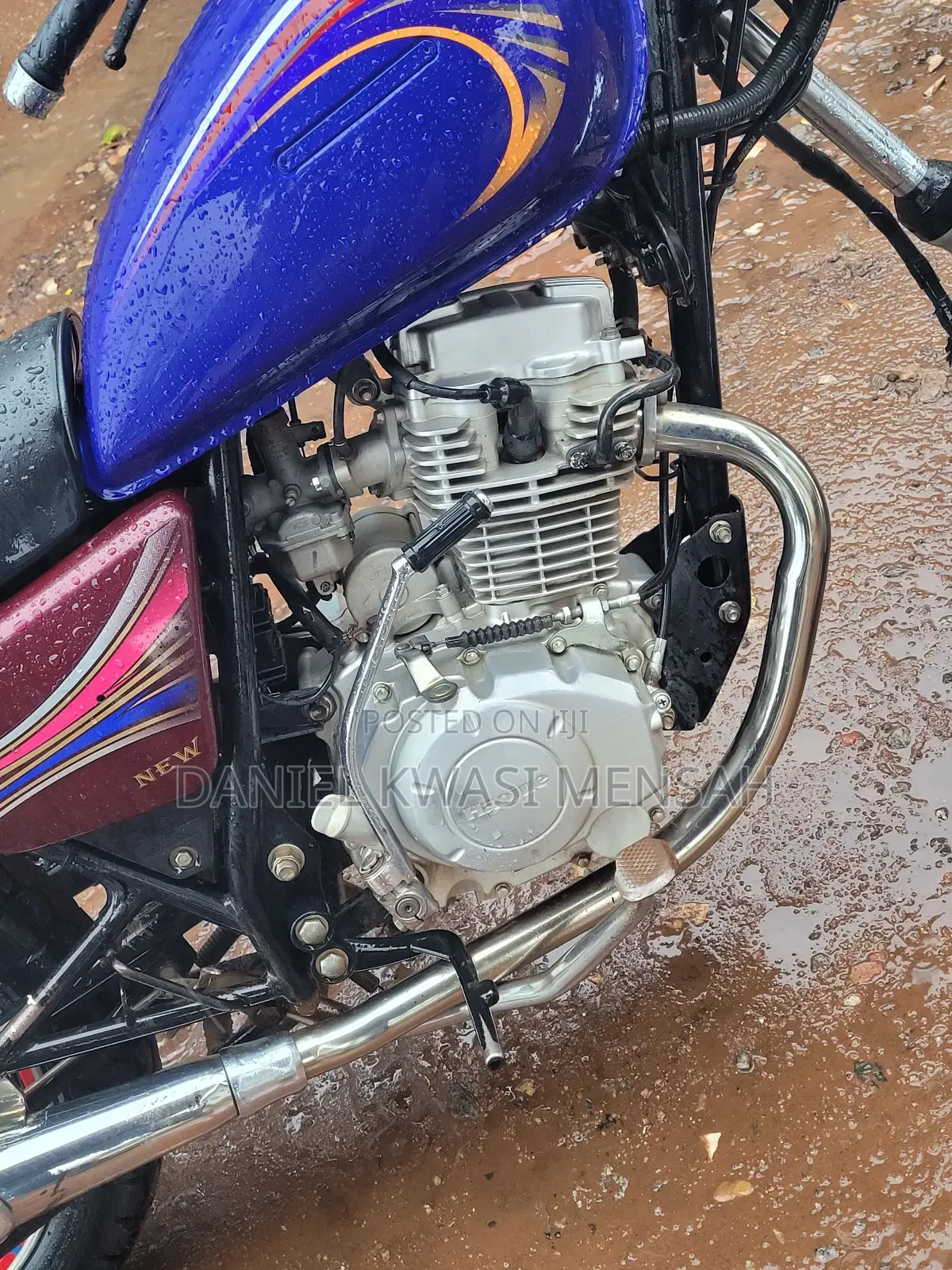 Haojue HJ125-8K 2024 Blue
