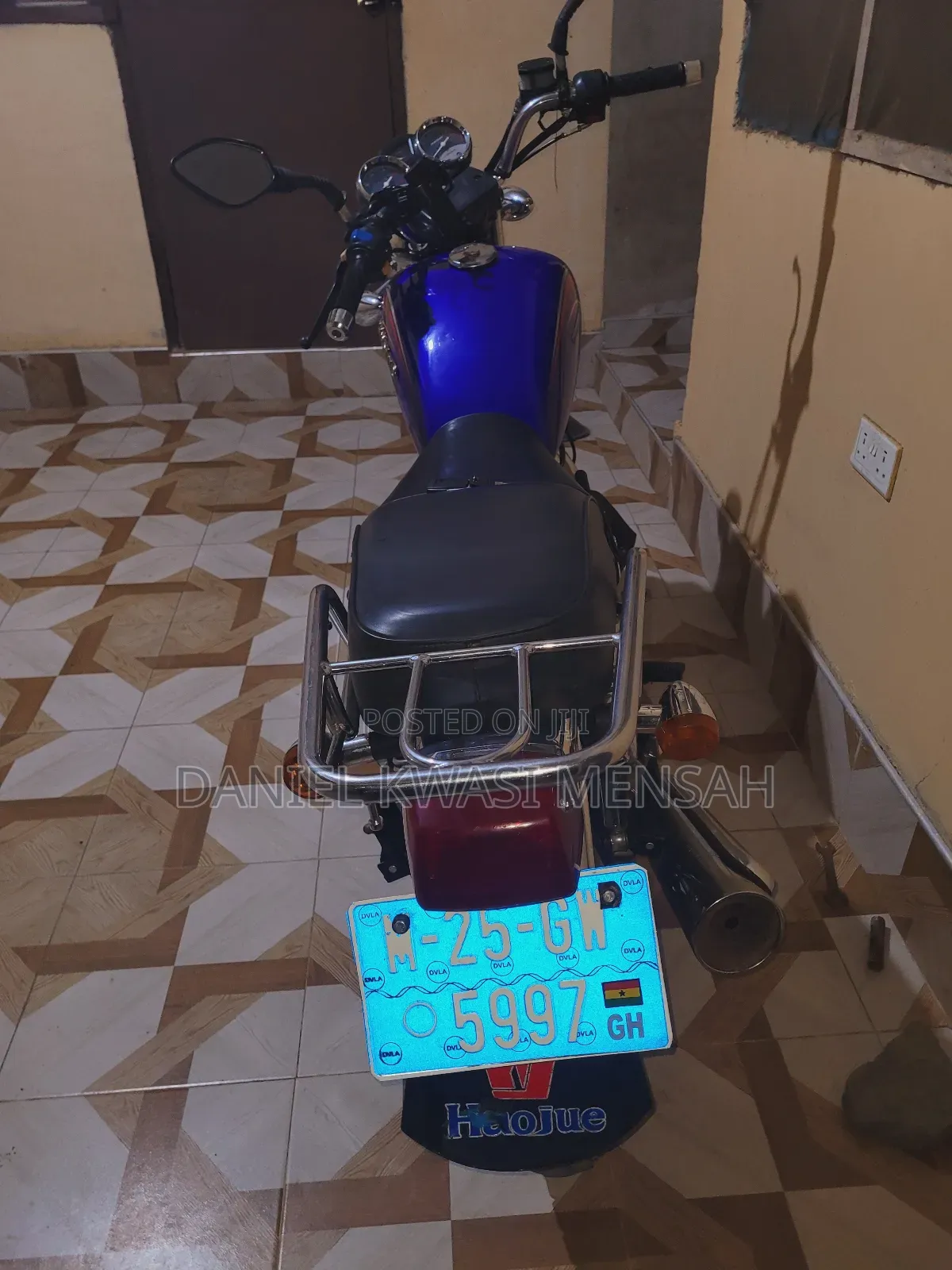 Haojue HJ125-8K 2024 Blue