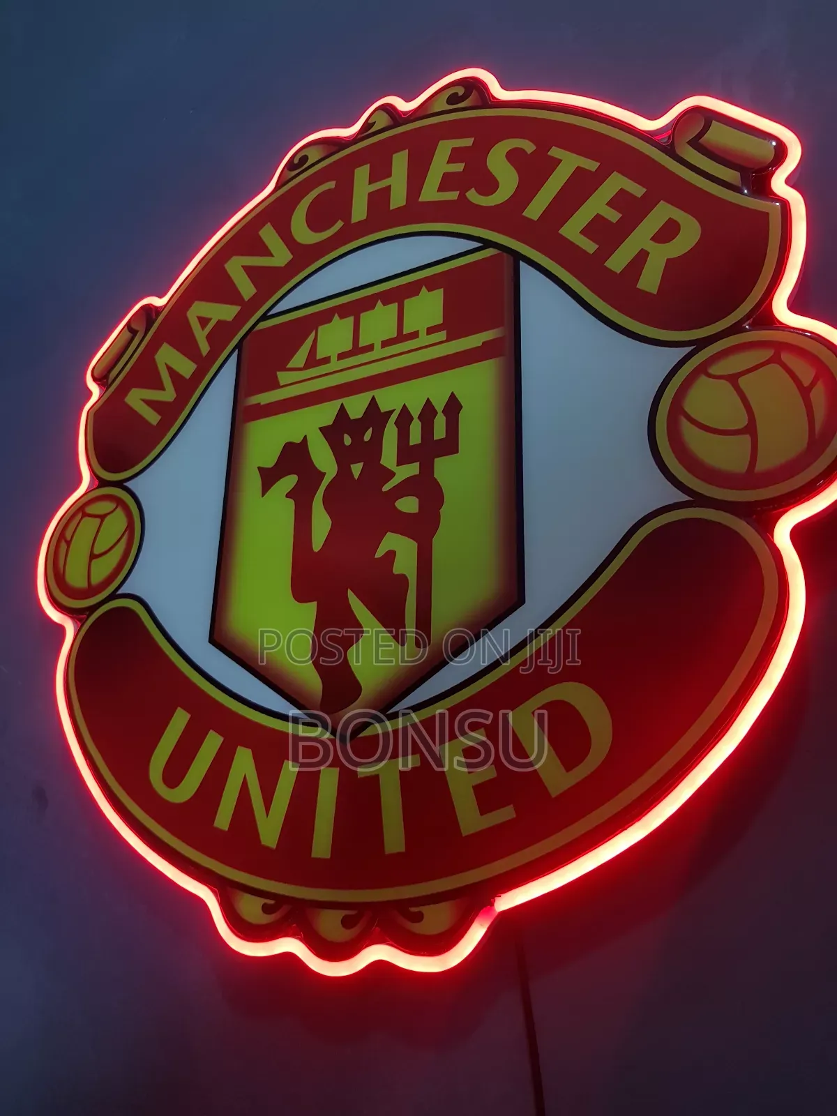 Manchester United Led 3d Logo