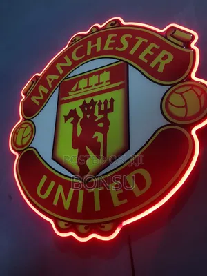 Manchester United Led 3d Logo