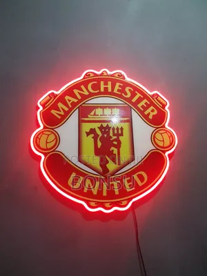 Manchester United Led 3d Logo