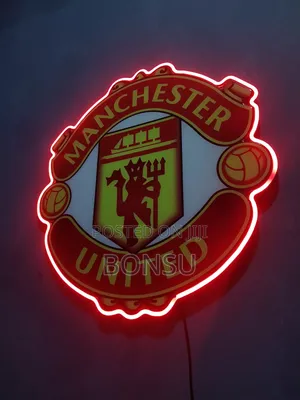 Manchester United Led 3d Logo