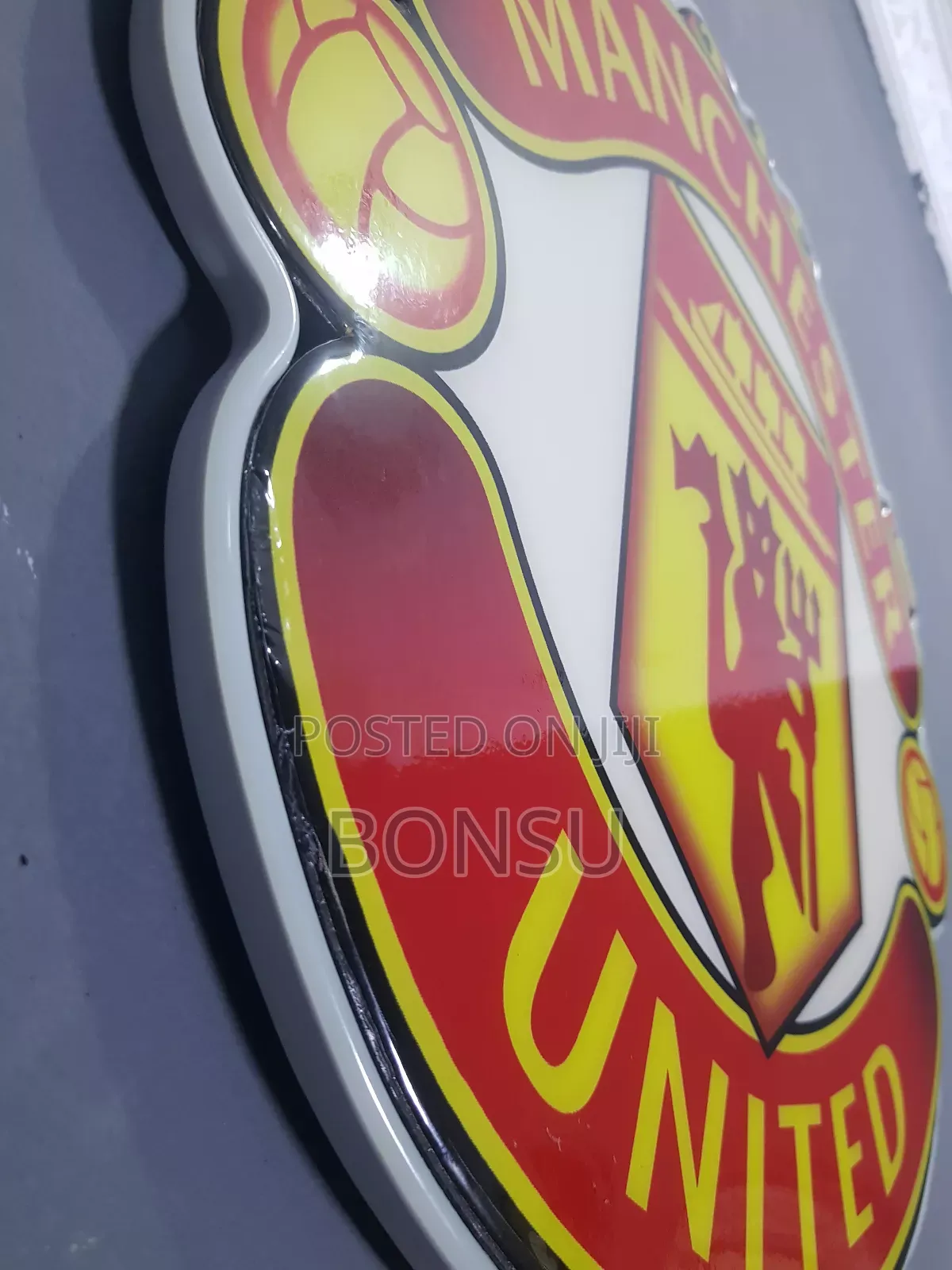 Manchester United Led 3d Logo