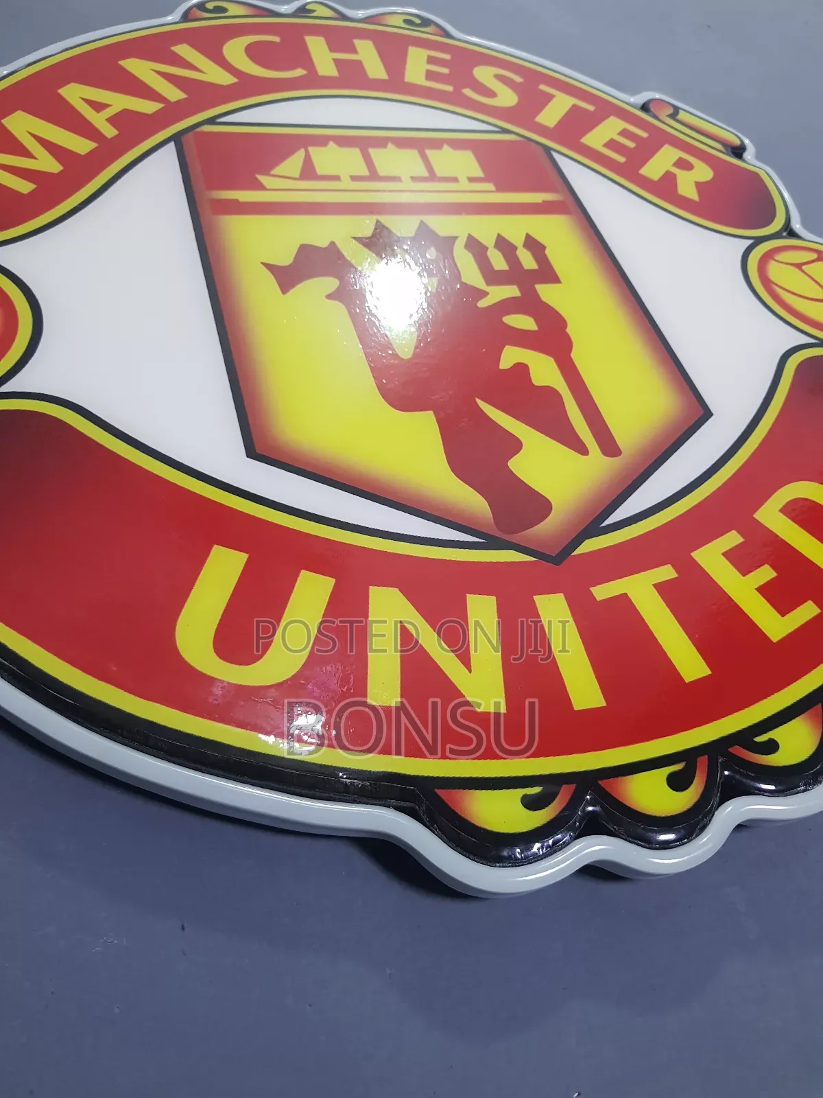 Manchester United Led 3d Logo