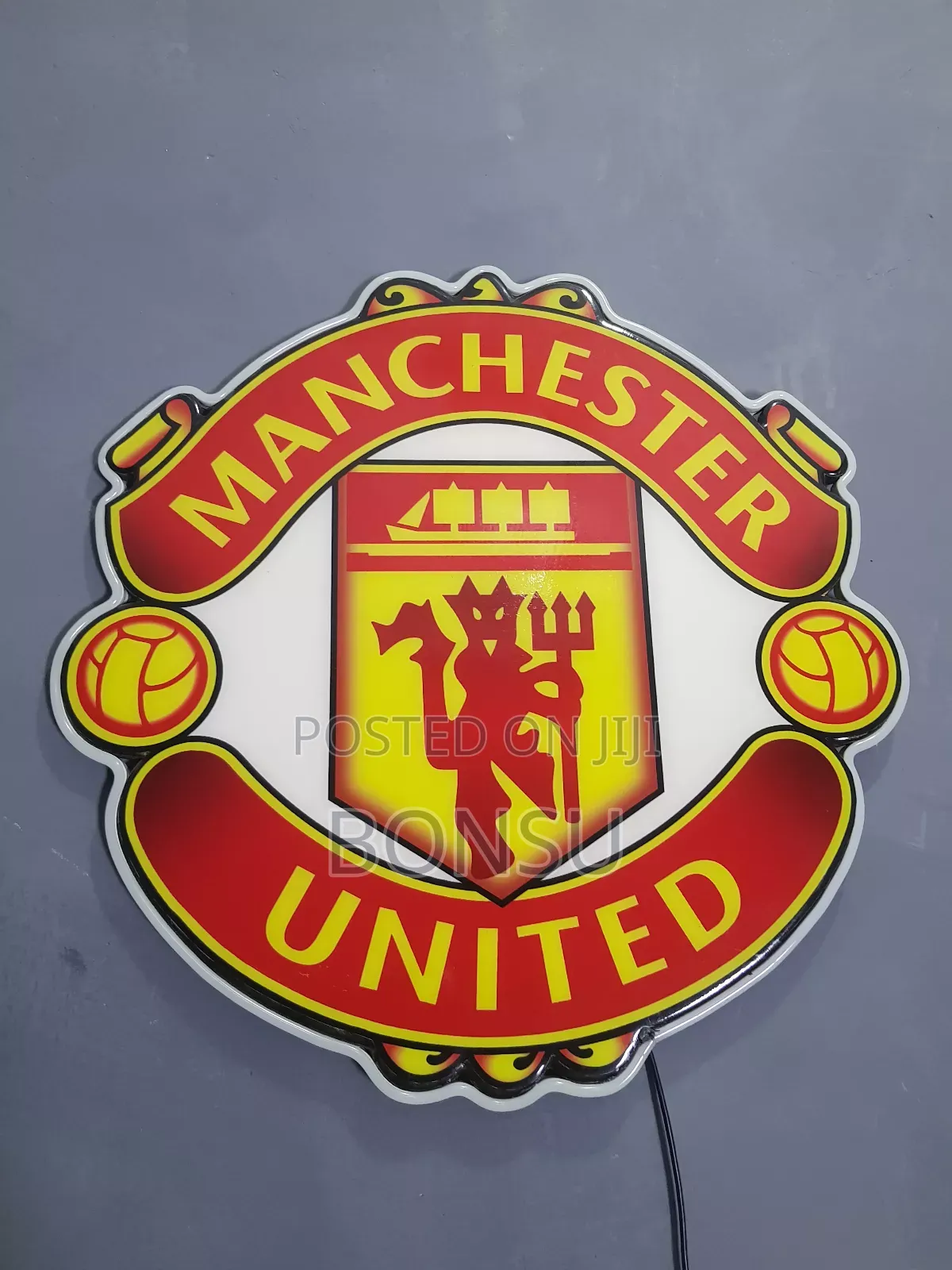 Manchester United Led 3d Logo
