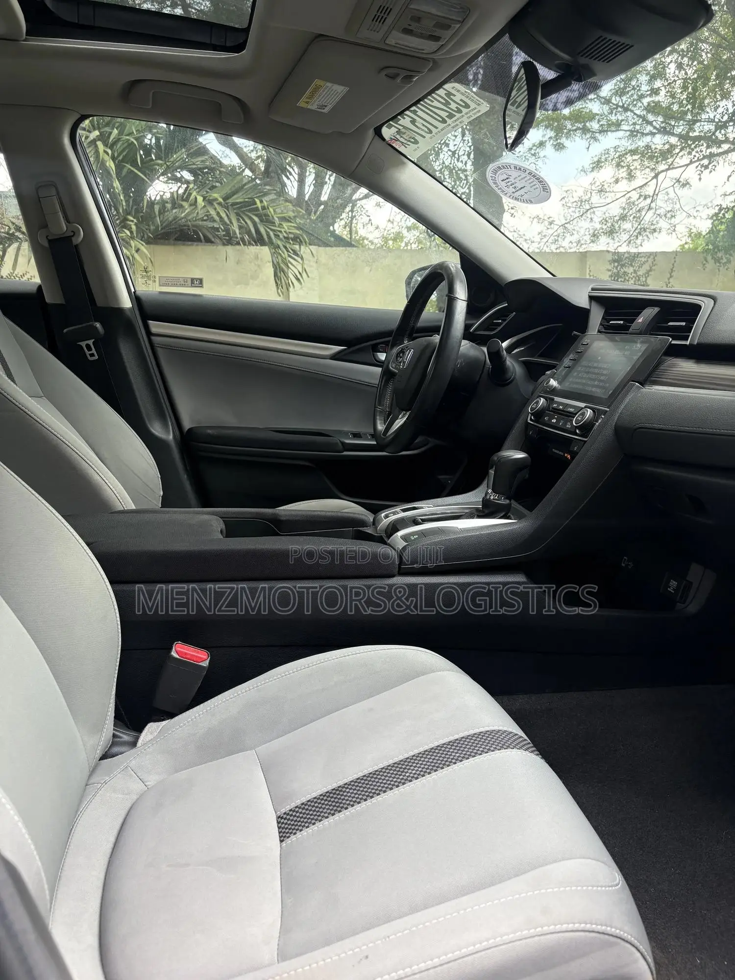 Honda Civic EX-L Sedan 2019 Black