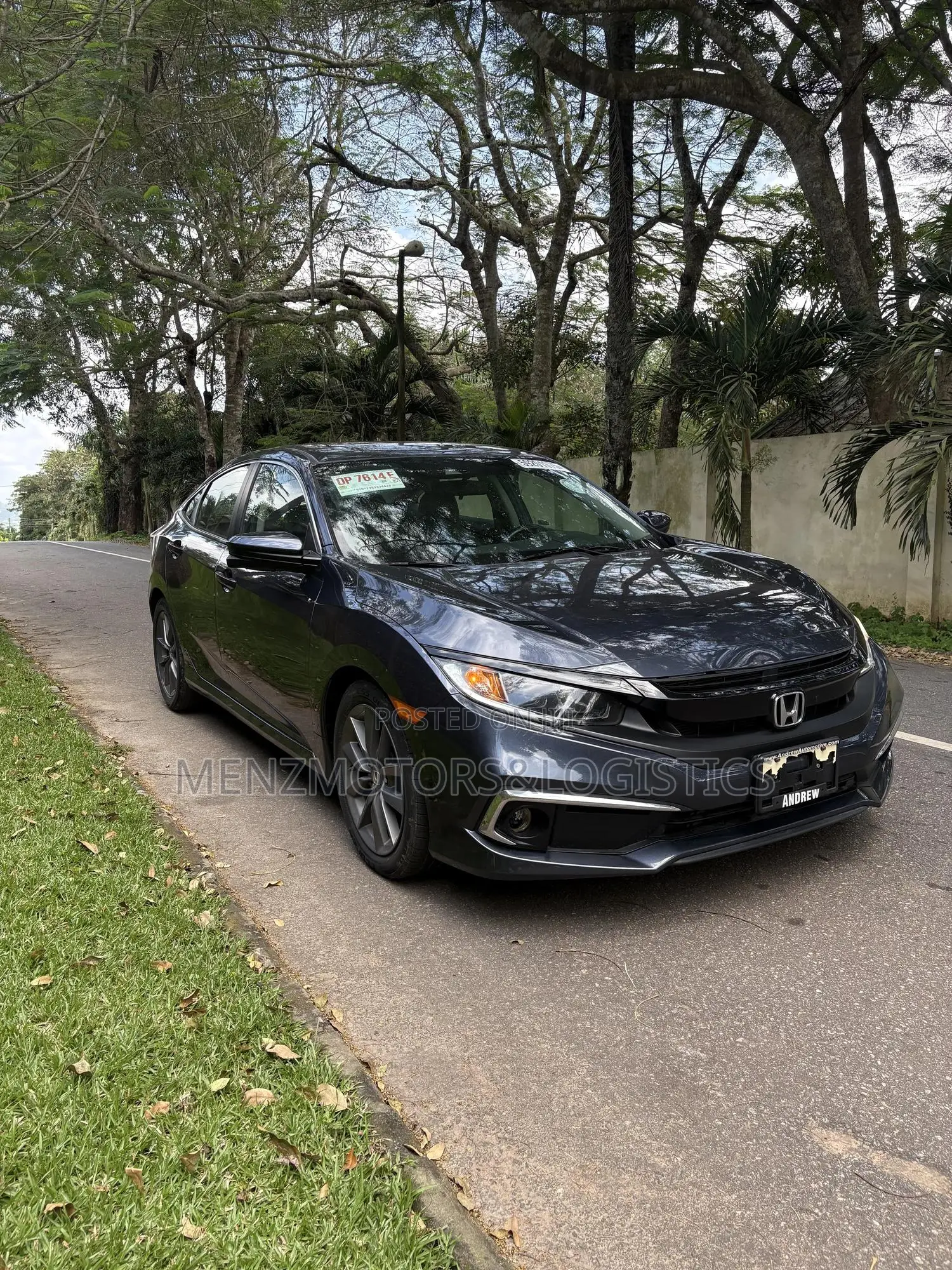 Honda Civic EX-L Sedan 2019 Black