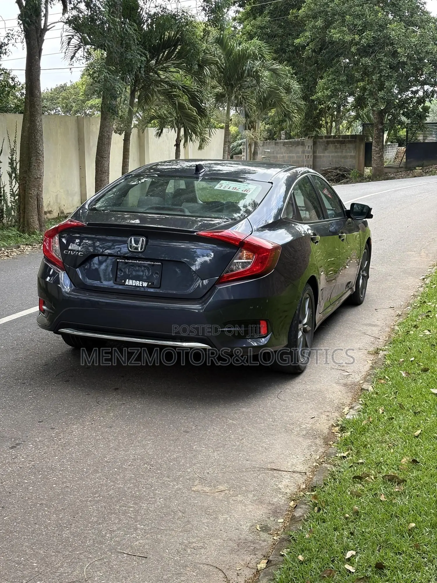 Honda Civic EX-L Sedan 2019 Black