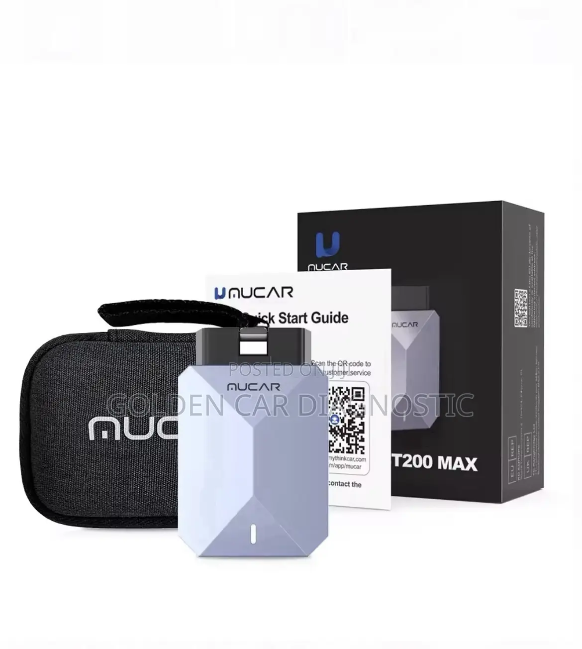 Mucar Bt200 Max Obd2 Car Diagnostic Scanner