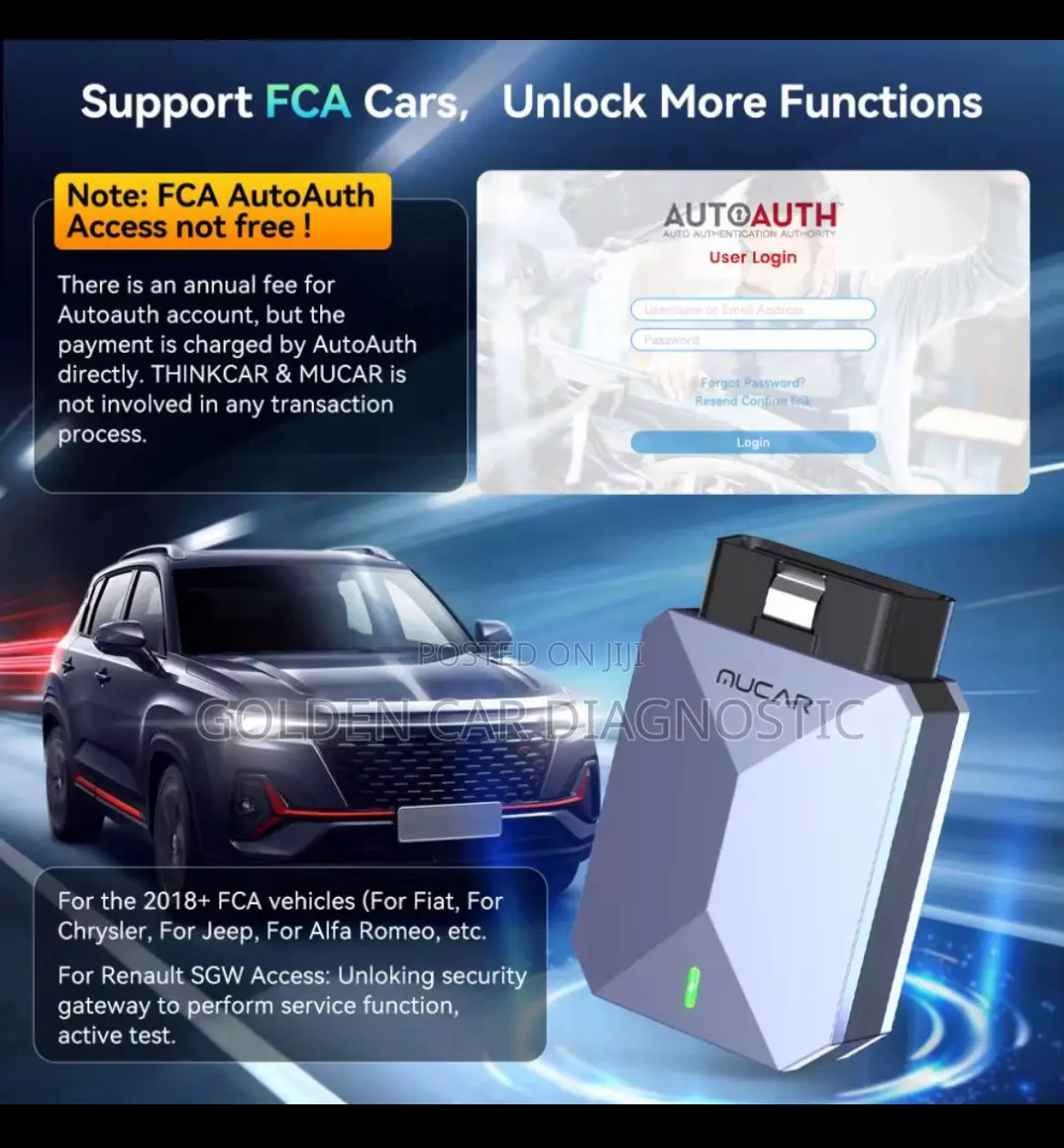 Mucar Bt200 Max Obd2 Car Diagnostic Scanner
