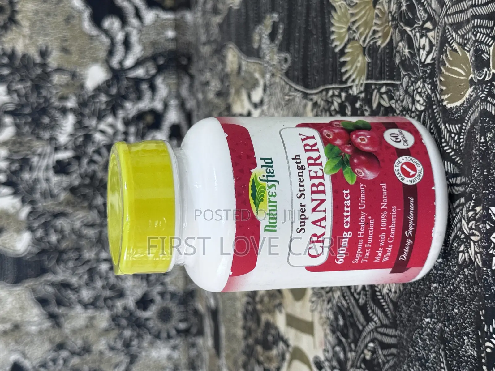 Nature's Field Cranberry 600mg Super Strength