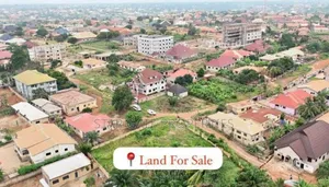 2 Plots for Sale at Sunyani ( Fully Fence Walled)