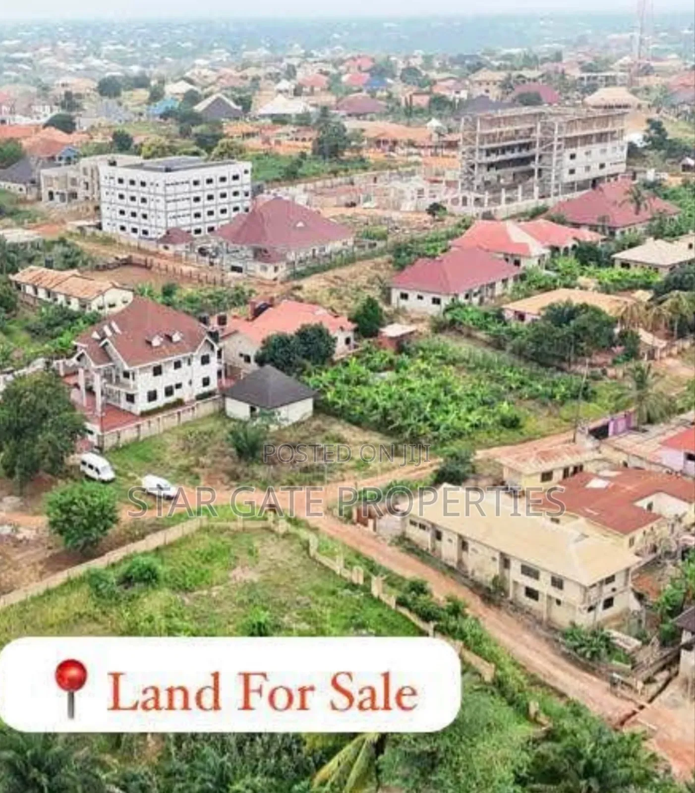 2 Plots for Sale at Sunyani ( Fully Fence Walled)