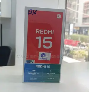 New Xiaomi Redmi 15 128 GB Black