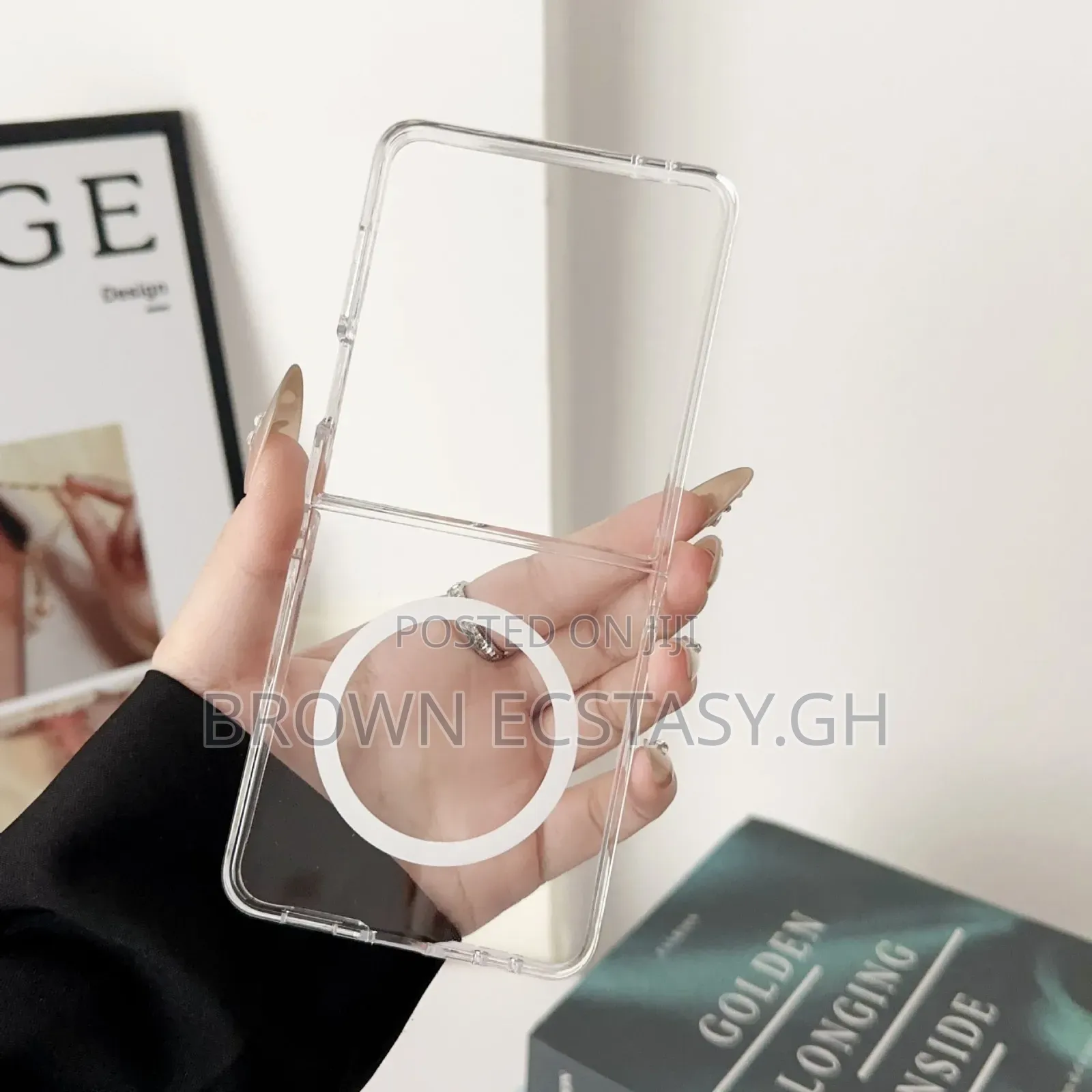 Galaxy Z Flip 4/5/6/7 Transparent Case