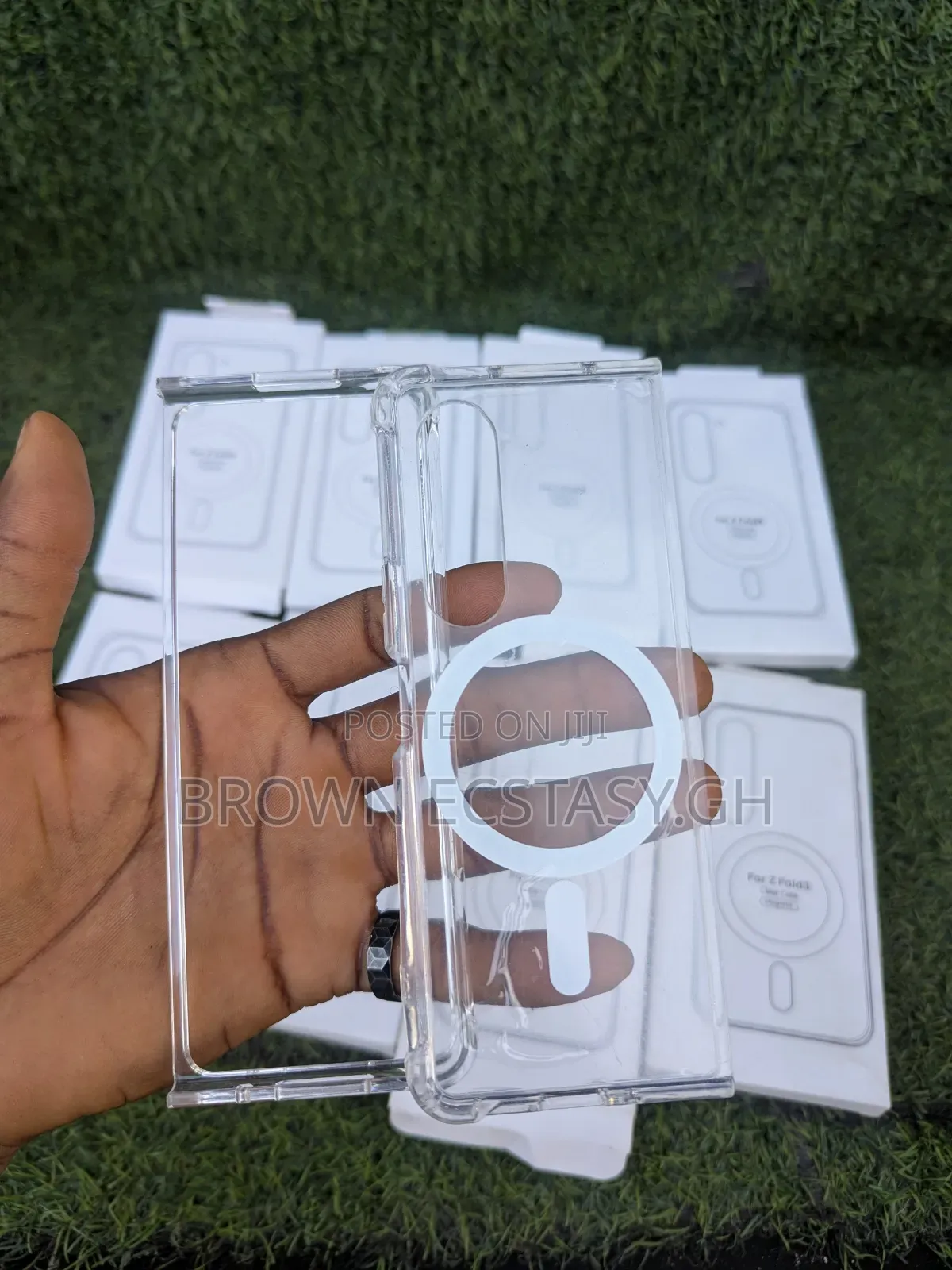 Galaxy Z Fold 3/4/5/6/7 Transparent Case