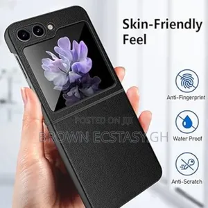 Samsung Galaxy Z Flip 6 and 7 Leather Case