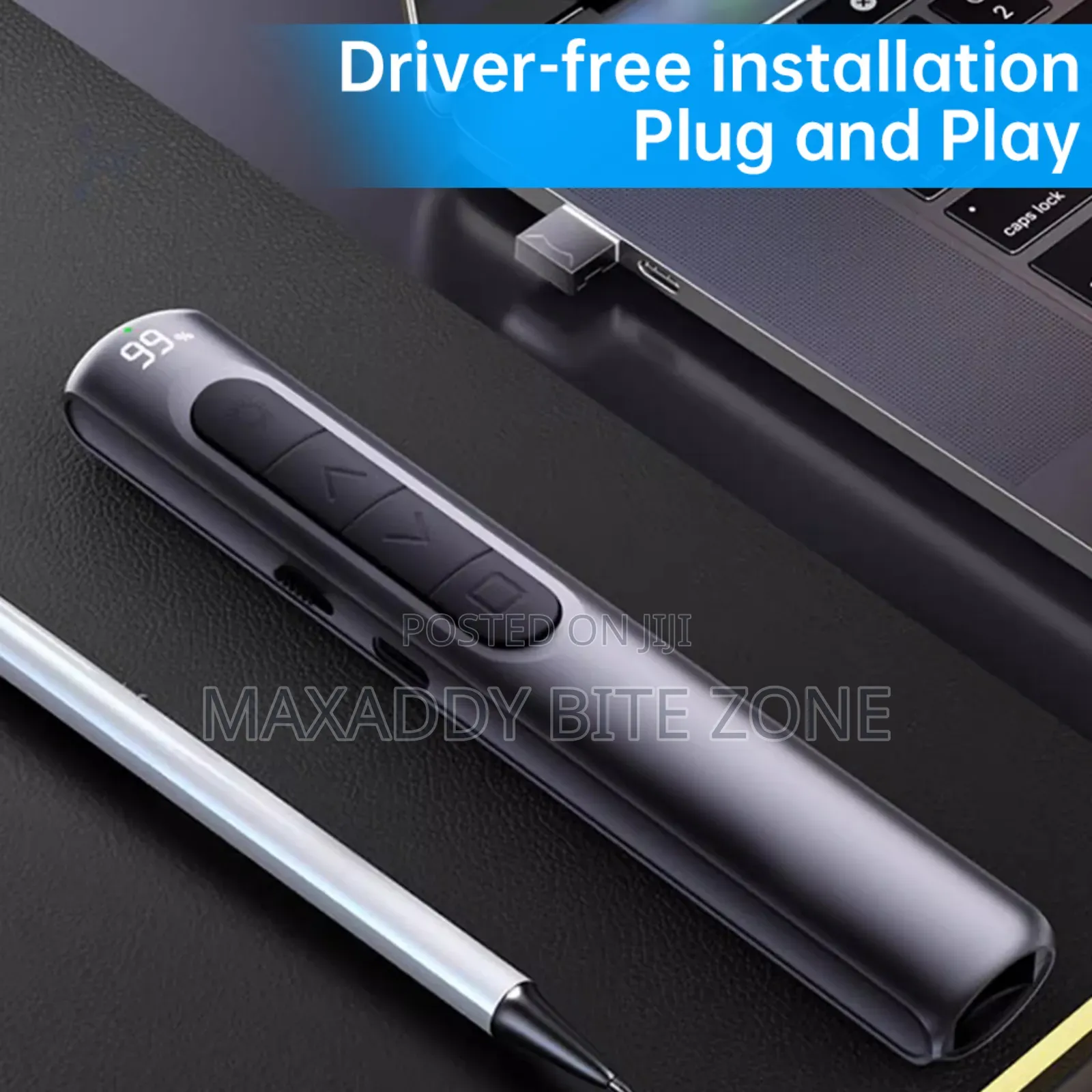 Powerpoint Pen Wireless Presentation Clicker Type-C Rechargeable