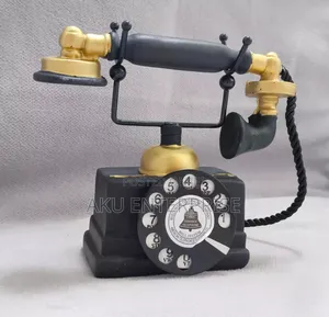 Antiques Classic Ornament Telephone Old-Fashioned Home Decor