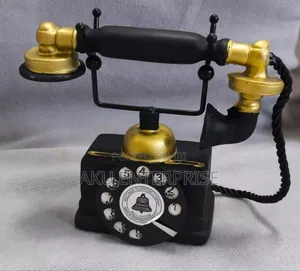 Antiques Classic Ornament Telephone Old-Fashioned Home Decor