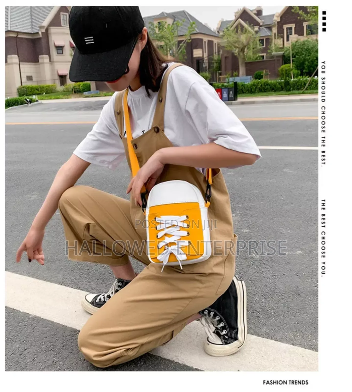 New Fashion Trend Canvas Shoulder Bag