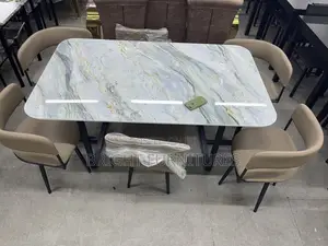 Quality 6 Seater Marble Dining Table