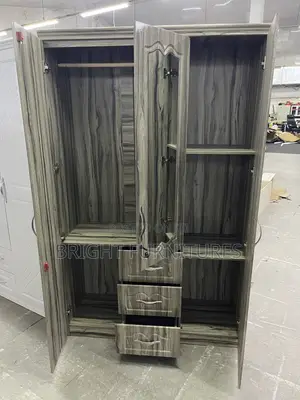 Imported Three in One Wooden Wardrobe(3in1)