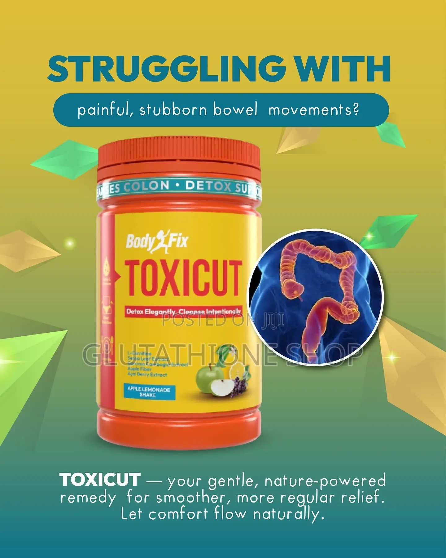 Satin Skinz Toxicut Supplement