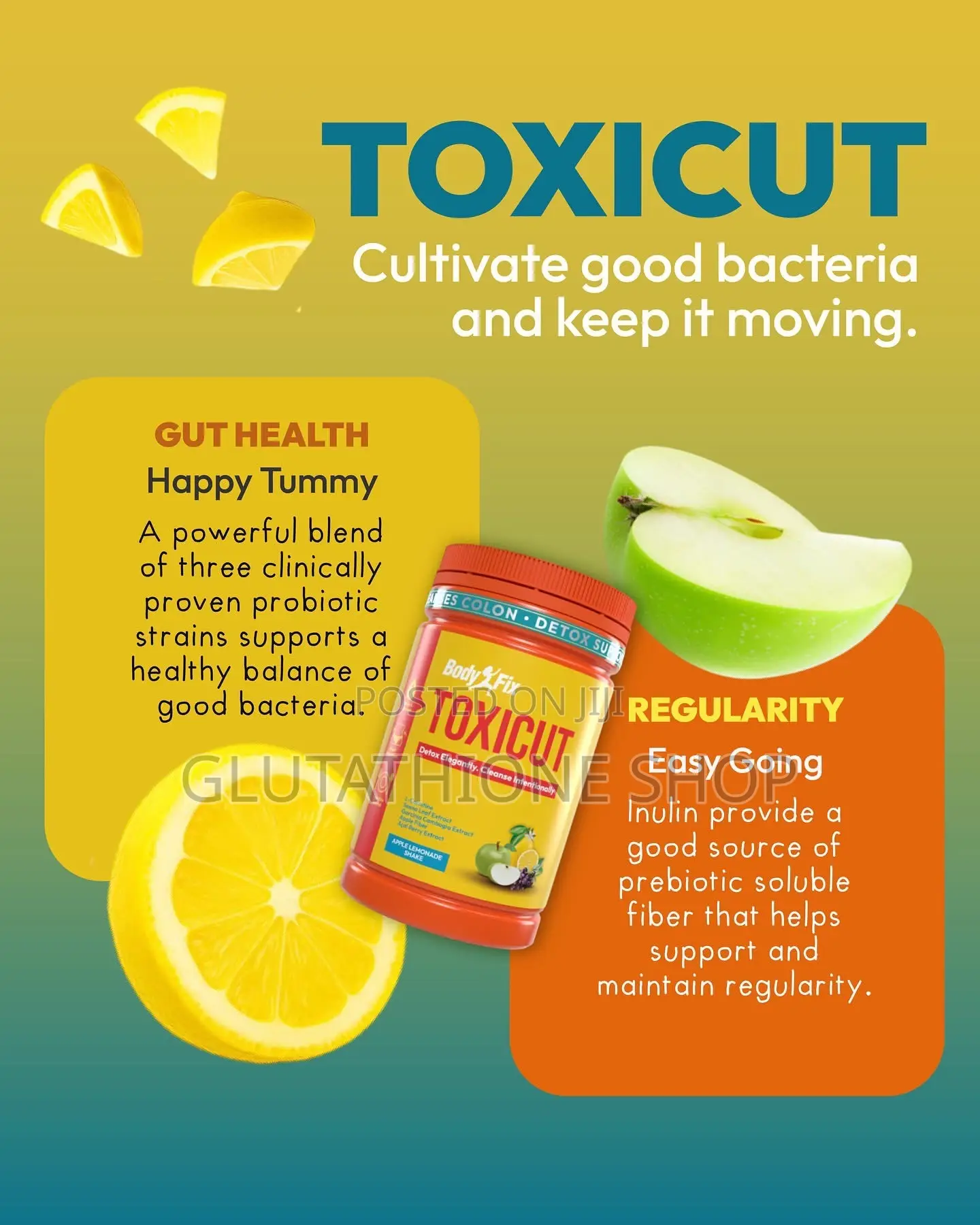 Satin Skinz Toxicut Supplement