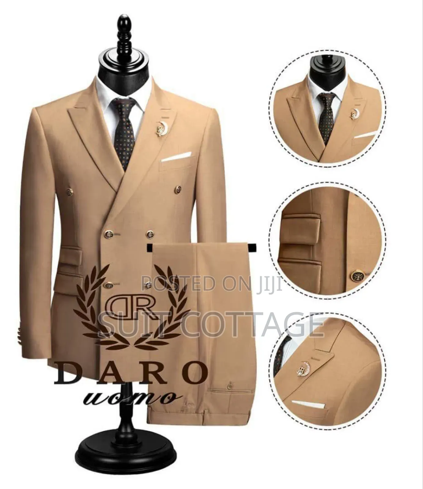 Daro Double Breasted Suit