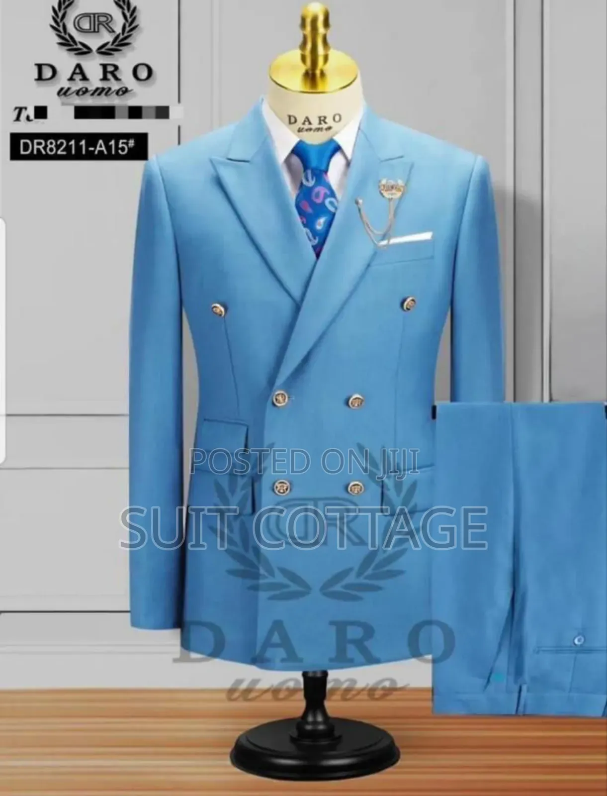 Daro Double Breasted Suit