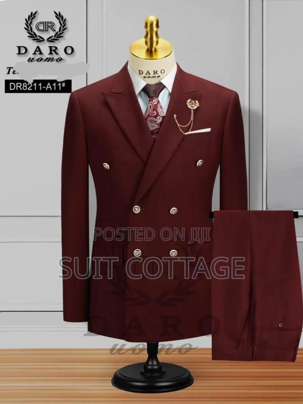 Daro Double Breasted Suit